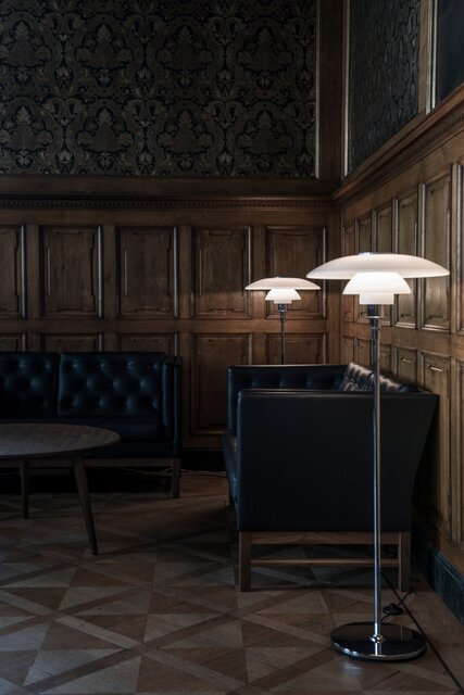 Louis Poulsen PH 4½-3½ gulvlampe glass - 5744161514