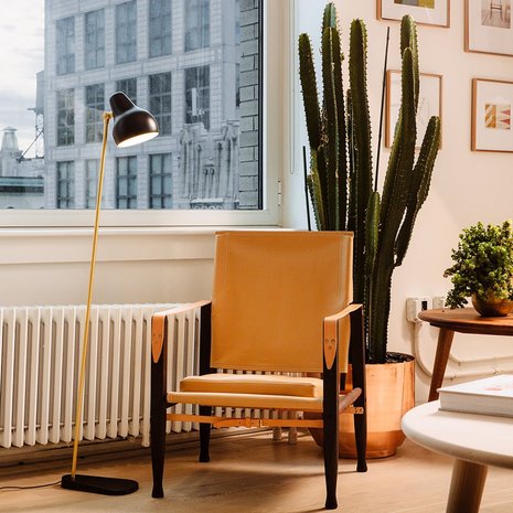 Louis Poulsen VL38 floor lamp black LIVING AND CO