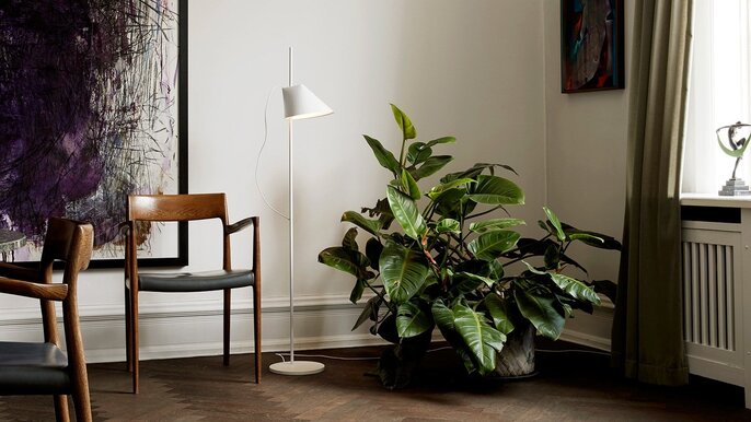 Louis Poulsen Yuh gulvlampe hvid - 5744612542