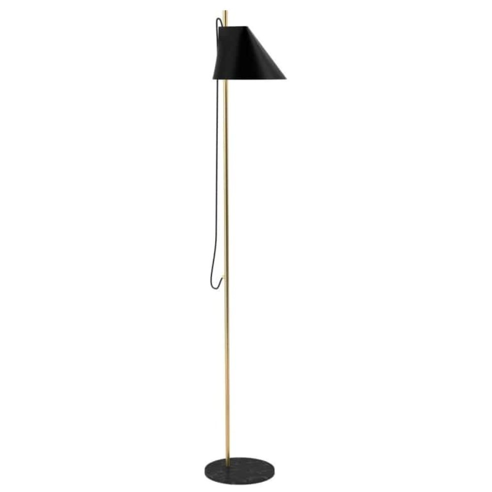 Louis Poulsen Yuh staande lamp messing/zwart - 5744162678 Louis Poulsen Yuh staande lamp messing/zwart - 5744162678