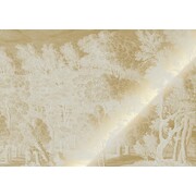 KEK Amsterdam Goud Engraved landschappen behang zand MW-155 200x280cm