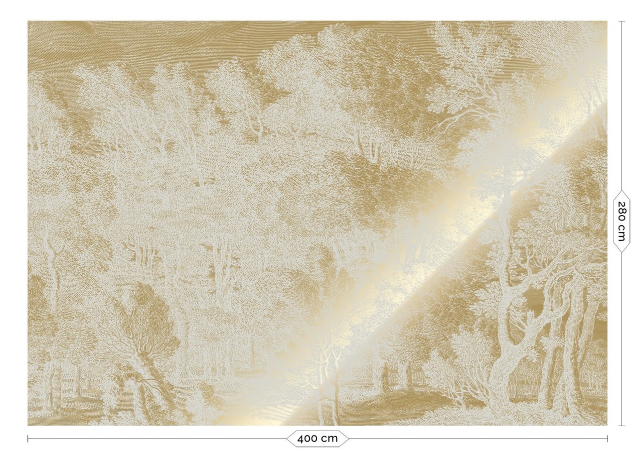 KEK Amsterdam Gold Engraved landscapes wallpaper sand MW-157 400x280cm KEK Amsterdam Gold Engraved landscapes wallpaper sand MW-157 400x280cm