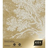 KEK Amsterdam Guldgraveret landskabstapet sand MW-157 400x280cm