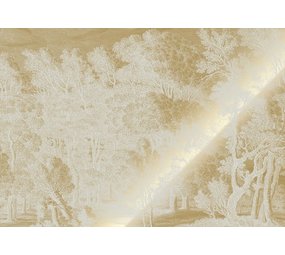 KEK Amsterdam Goud Engraved landschappen behang zand MW-157 400x280cm KEK Amsterdam Goud Engraved landschappen behang zand MW-157 400x280cm