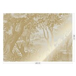 KEK Amsterdam Gull Gravert landskap tapet sand MW-094 400x280cm KEK Amsterdam Gull Gravert landskap tapet sand MW-094 400x280cm