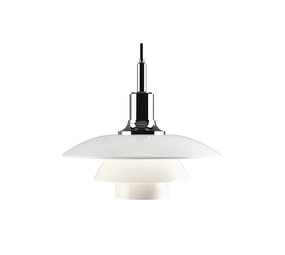 Louis Poulsen PH 3½-3 glashängande lampa krom Louis Poulsen PH 3½-3 glashängande lampa krom
