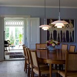 Louis Poulsen PH 4½-4 glas hængelampe krom - 5741086430