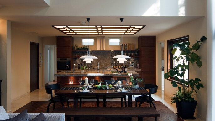 Louis Poulsen PH 4½-4 glas hanglamp chroom - 5741086430 Louis Poulsen PH 4½-4 glas hanglamp chroom - 5741086430