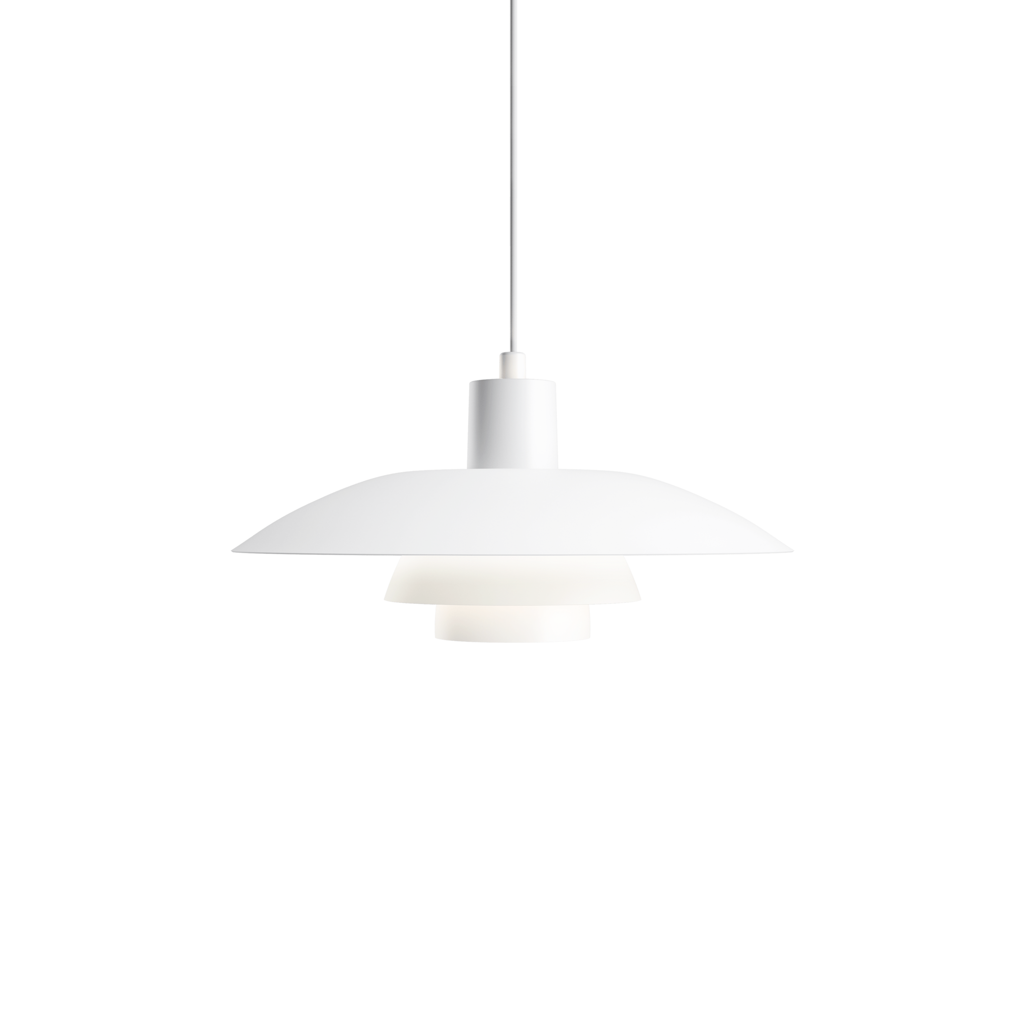Louis Poulsen PH 4/3 hanging lamp white - 5741087549