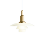 Louis Poulsen Lampada a sospensione PH 3/2 ottone - 5741100138 Louis Poulsen Lampada a sospensione PH 3/2 ottone - 5741100138