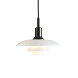 Louis Poulsen Lampada a sospensione PH 3/2 nera - 5741097526