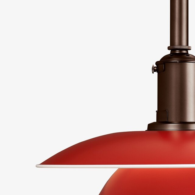 Louis Poulsen PH 3½-3 hanglamp rood - 5741094820