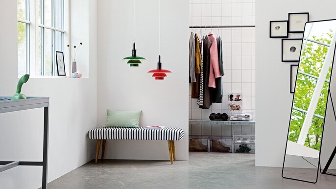 Louis Poulsen PH 3½-3 hanglamp rood - 5741094820