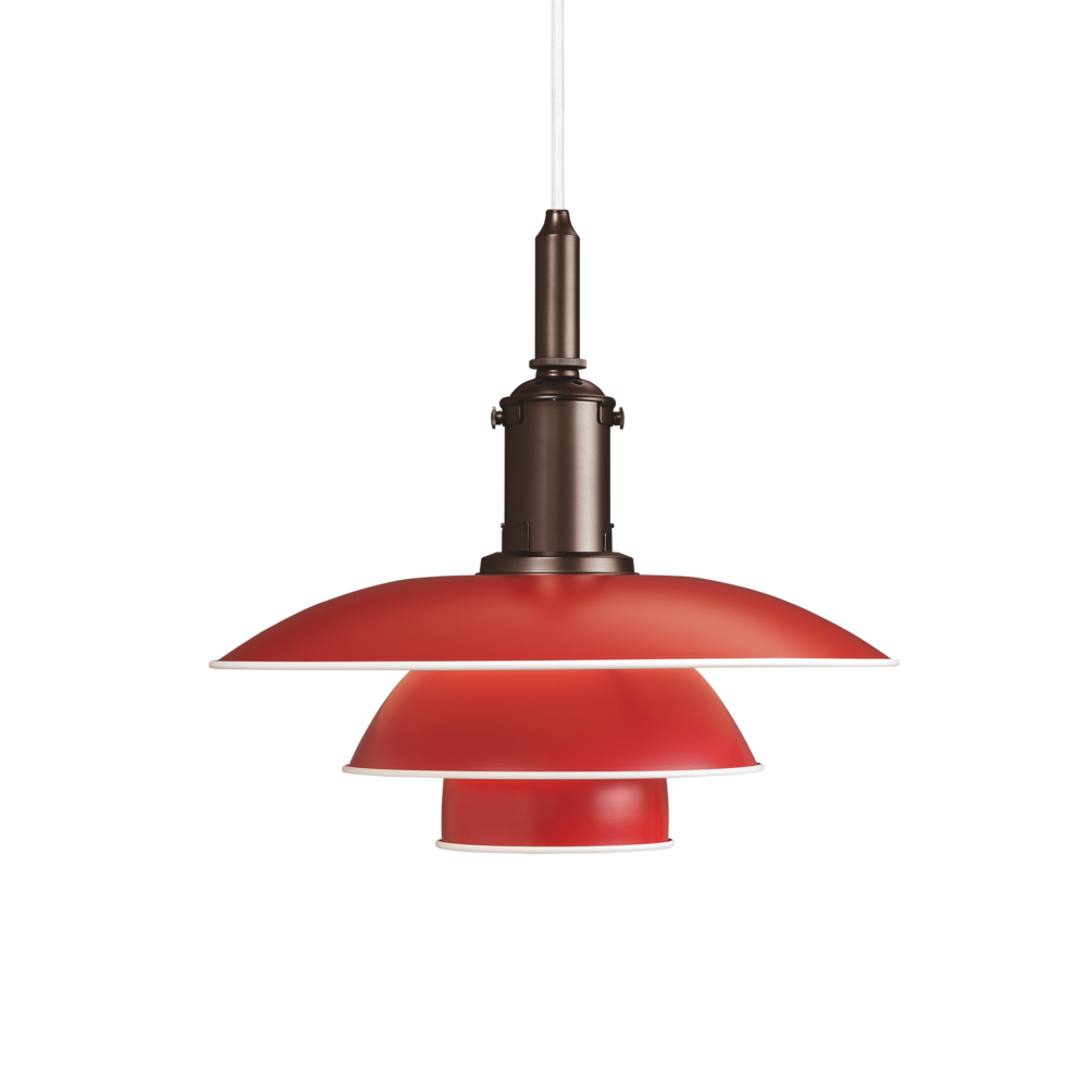 Louis Poulsen PH 3½-3 hengelampe rød - 5741094820 Louis Poulsen PH 3½-3 hengelampe rød - 5741094820