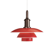 Louis Poulsen PH 3½-3 hanglamp rood - 5741094820 Louis Poulsen PH 3½-3 hanglamp rood - 5741094820
