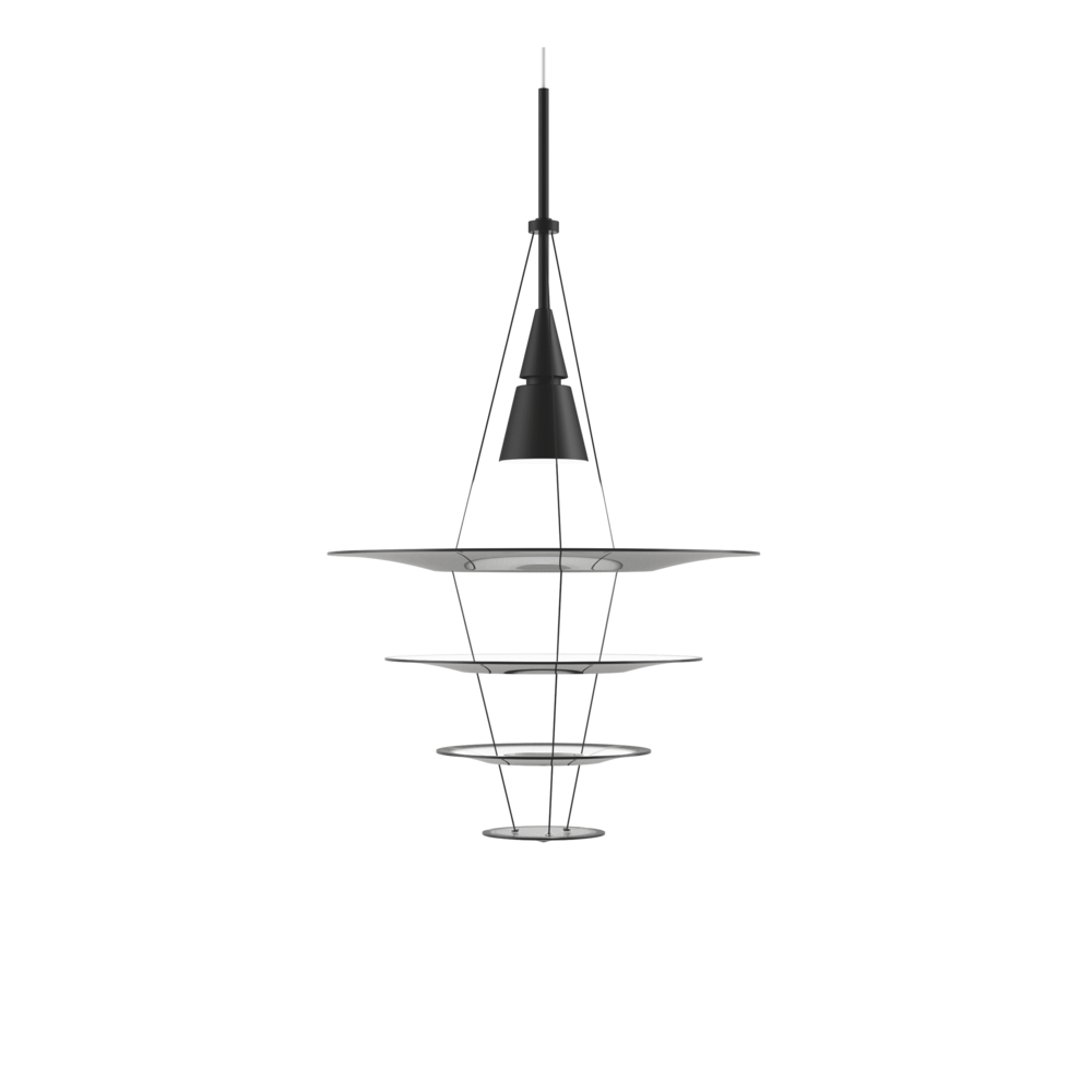 Louis Poulsen Enigma 425 hanging lamp black - 5741088726 Louis Poulsen Enigma 425 hanging lamp black - 5741088726