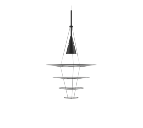 Louis Poulsen Suspension Enigma 425 noire