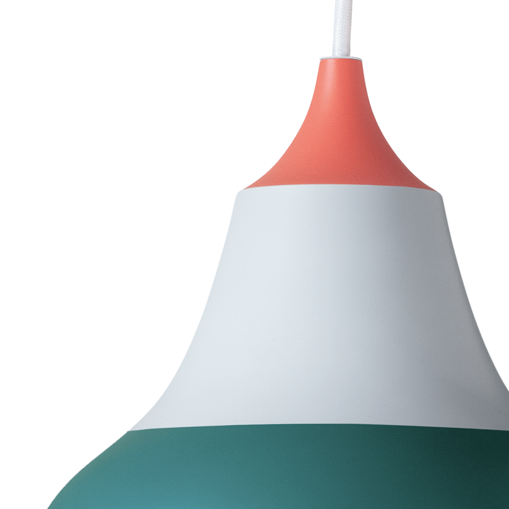 Louis Poulsen Lampada a sospensione Cirque Ø150mm rossa - 5741097377 Louis Poulsen Lampada a sospensione Cirque Ø150mm rossa - 5741097377