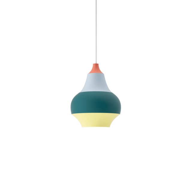 Louis Poulsen Lampada a sospensione Cirque Ø150mm rossa - 5741097377