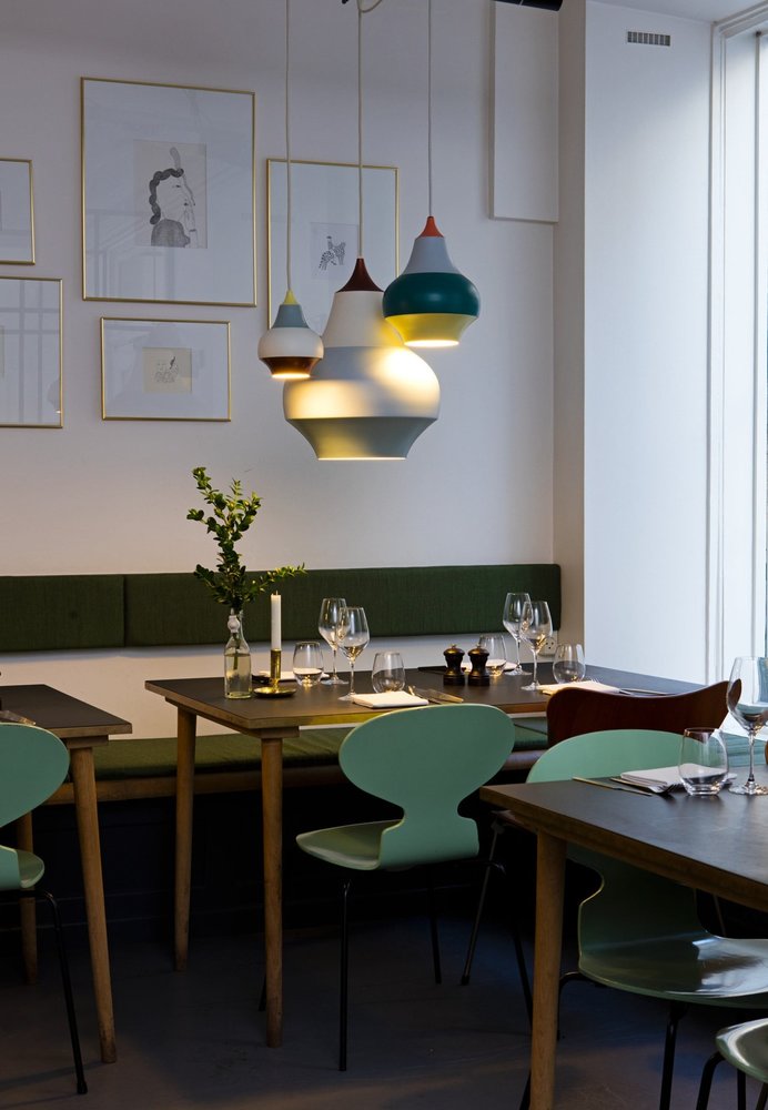 Louis Poulsen Cirque Ø220mm hänglampa röd - 5741097348