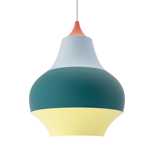 Louis Poulsen Cirque Ø380mm hengende lampe rød - 5741097319