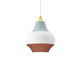 Louis Poulsen Cirque Ø220mm hanging lamp yellow