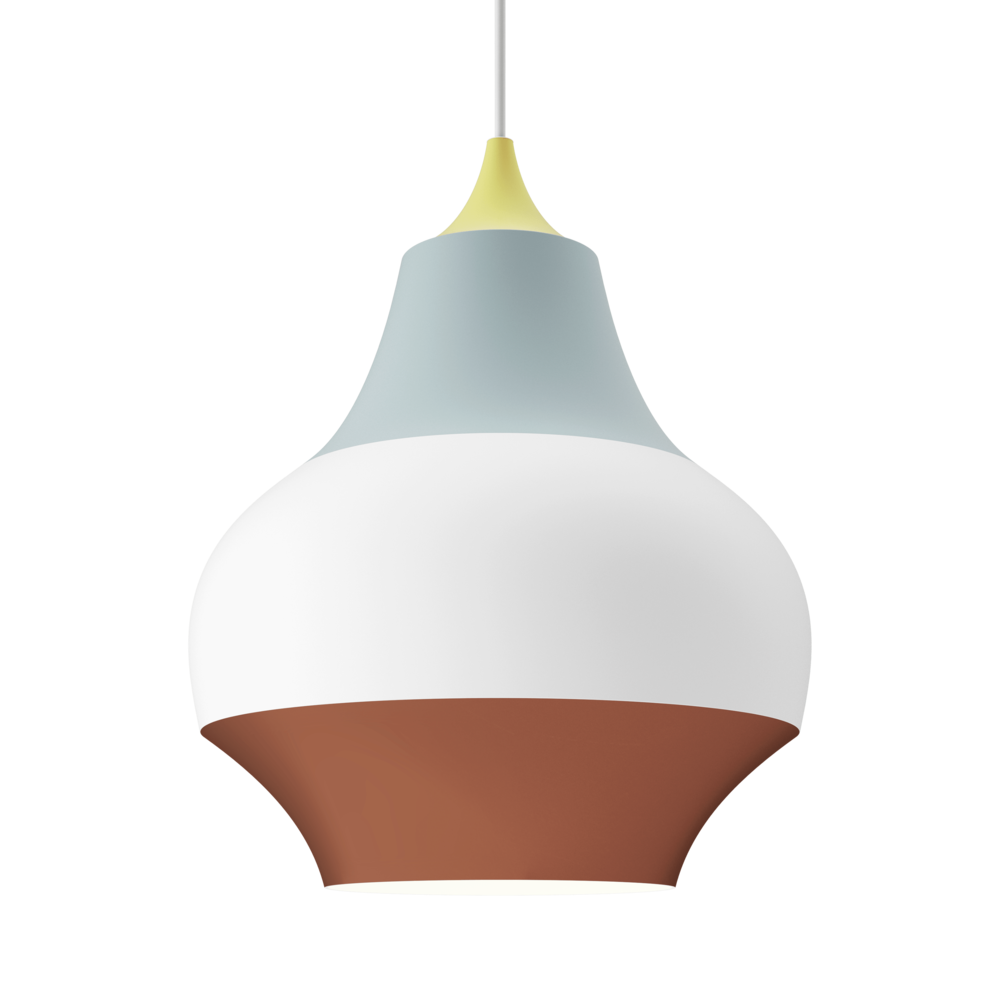 Louis Poulsen Lampada a sospensione Cirque Ø380mm gialla - 5741097322
