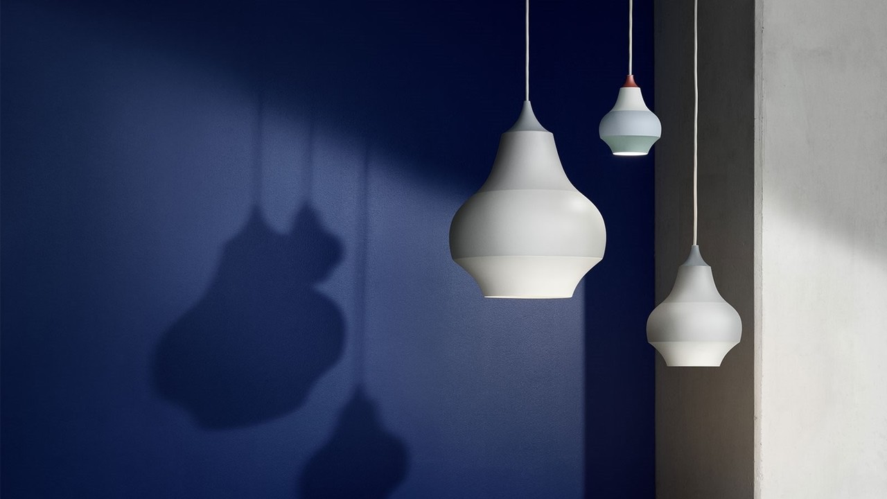 Louis Poulsen Lampada a sospensione Cirque Ø150mm grigia - 5741094875