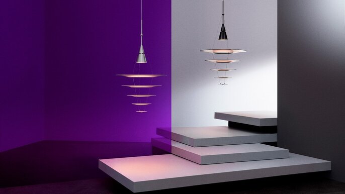 Louis Poulsen Enigma 545 hanging lamp black - 5741088742