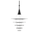 Louis Poulsen Enigma 545 hanging lamp black - 5741088742