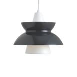 Louis Poulsen Lampada a sospensione Doo-Wop grigio scuro - 5741093423 Louis Poulsen Lampada a sospensione Doo-Wop grigio scuro - 5741093423