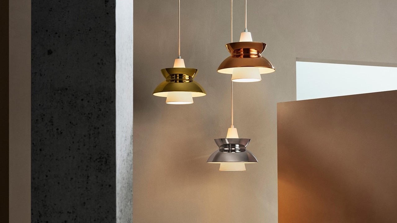 Louis Poulsen Doo-Wop hanging lamp brass - 5741093465