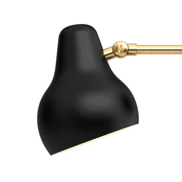 Louis Poulsen Lampada da parete VL38 nera - 5743163393