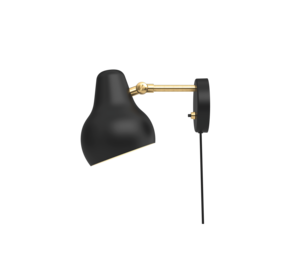 Louis Poulsen VL38 wall lamp black Louis Poulsen VL38 wall lamp black