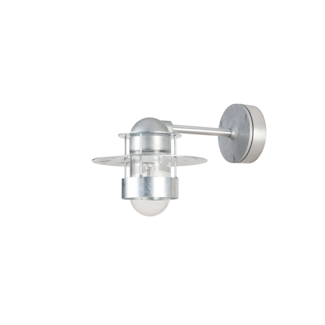 Louis Poulsen Albertslund aplique exterior corto galvanizado - 5743142576