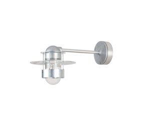 Louis Poulsen Aplique para exterior Albertslund largo galvanizado Louis Poulsen Aplique para exterior Albertslund largo galvanizado