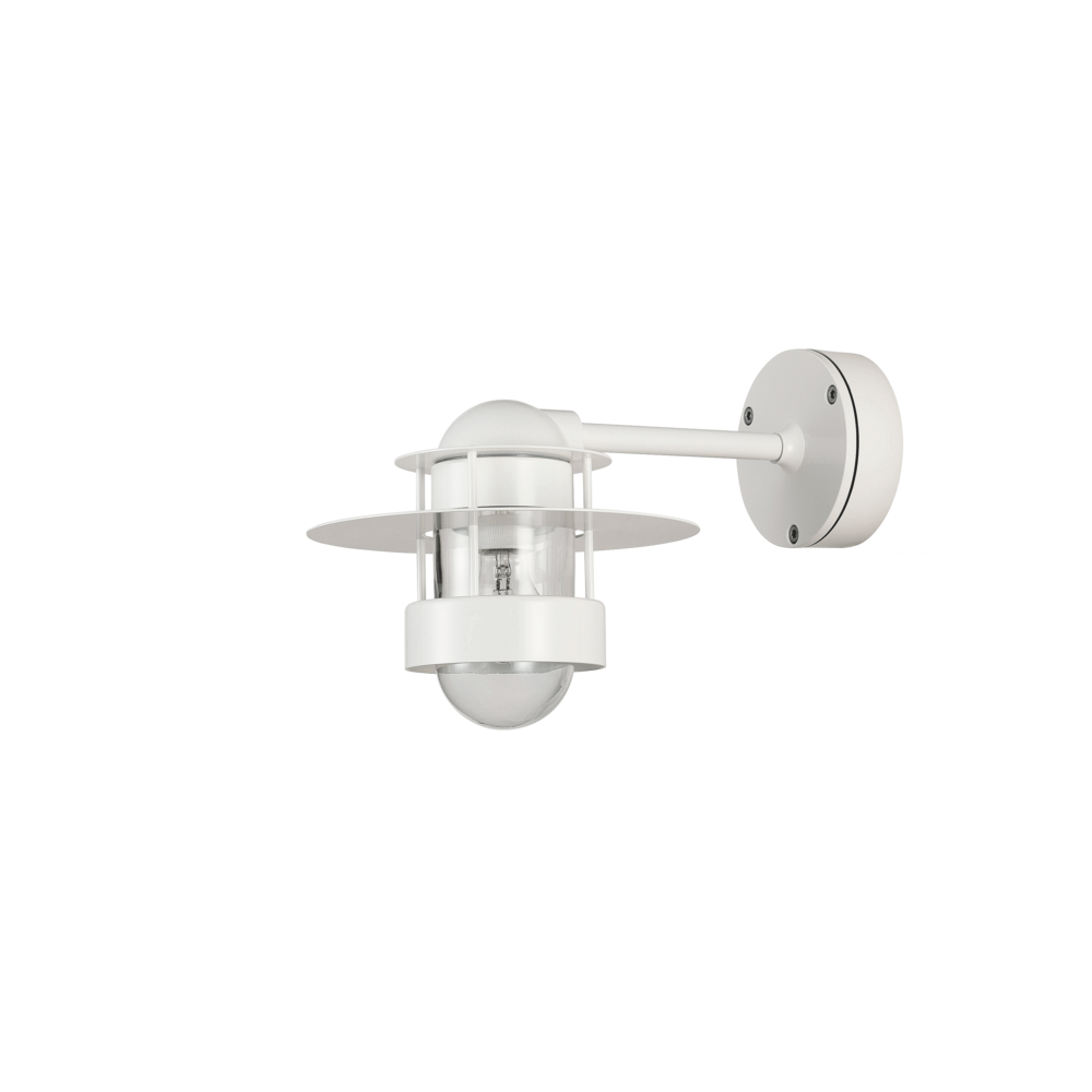 Louis Poulsen Albertslund aplique de exterior corto blanco - 5743142699 Louis Poulsen Albertslund aplique de exterior corto blanco - 5743142699