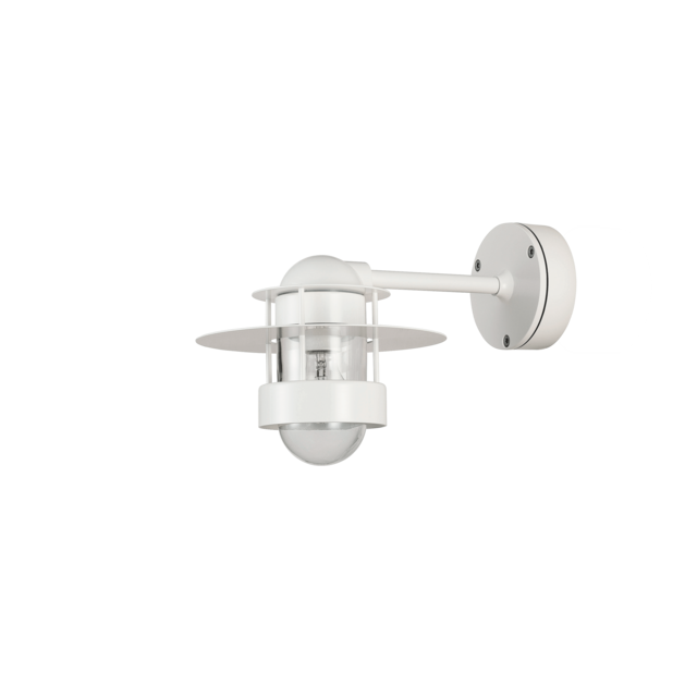 Louis Poulsen Albertslund utendørs vegglampe kort hvit - 5743142699 Louis Poulsen Albertslund utendørs vegglampe kort hvit - 5743142699