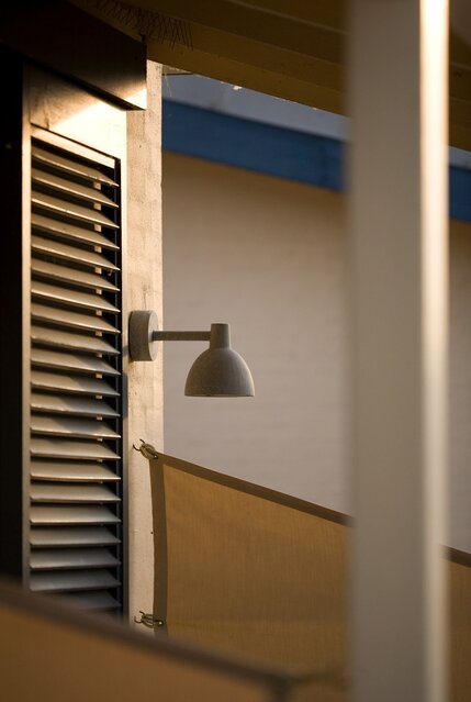 Louis Poulsen Toldbod utomhusvägglampa Ø155mm svart - 5743145926