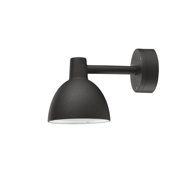 Louis Poulsen Toldbod utomhusvägglampa Ø155mm svart - 5743145926