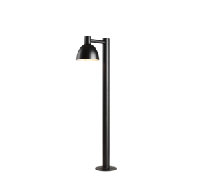 Louis Poulsen Toldbod bolardo Ø155mm lámpara exterior negro Louis Poulsen Toldbod bolardo Ø155mm lámpara exterior negro