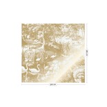 KEK Amsterdam Carta da parati con paesaggi incisi oro bianco sporco MW-102 300x280cm KEK Amsterdam Carta da parati con paesaggi incisi oro bianco sporco MW-102 300x280cm