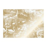 KEK Amsterdam Gullgravert landskapstapet off-white MW-103 400x280cm