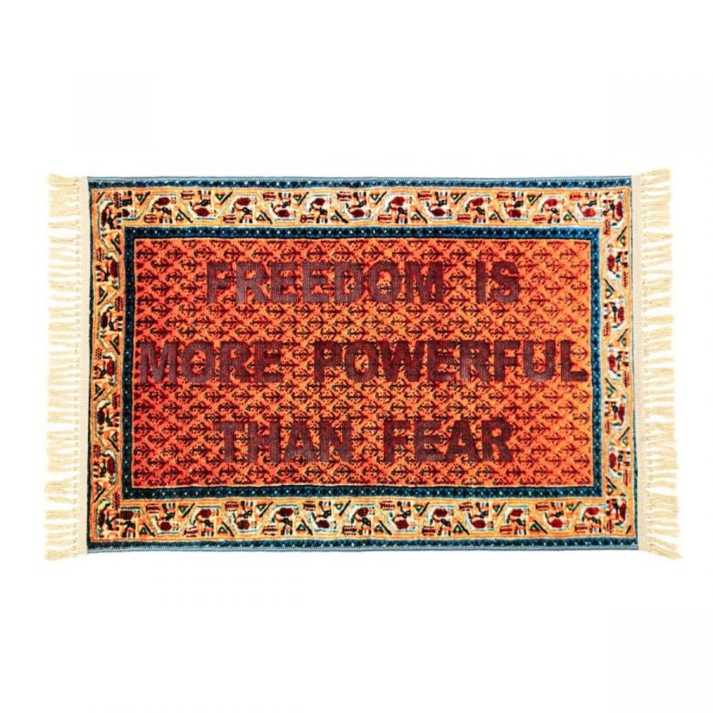 Seletti Burnt rug freedom - 18230 Seletti Burnt rug freedom - 18230