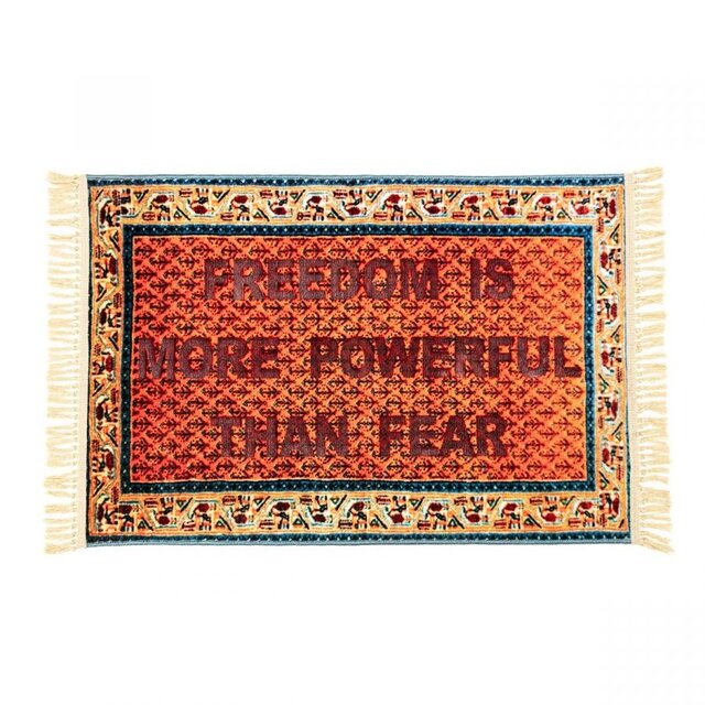 Seletti Tapis brûlé liberté - 18230 Seletti Tapis brûlé liberté - 18230