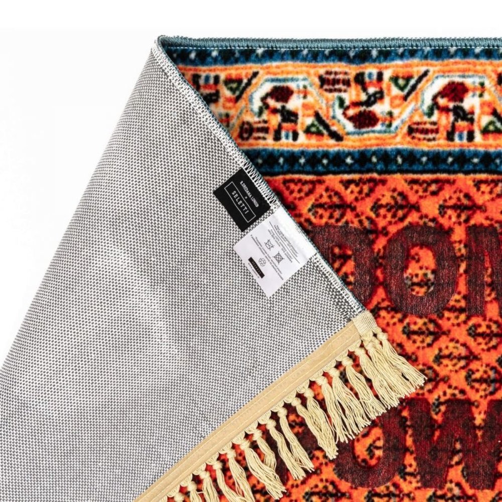 Seletti Burnt vloerkleed freedom - 18230 Seletti Burnt vloerkleed freedom - 18230