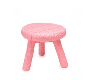 Seletti Taburete/mesa auxiliar Milk rosa Seletti Taburete/mesa auxiliar Milk rosa