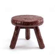 Seletti Tabouret/table d'appoint Milk marron - 18601