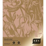 KEK Amsterdam Gravierte Blumentapete in Gold MW-139 - 400x280cm KEK Amsterdam Gravierte Blumentapete in Gold MW-139 - 400x280cm
