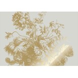 KEK Amsterdam Gold gravierte Blumentapete Sand MW-117 300x280cm KEK Amsterdam Gold gravierte Blumentapete Sand MW-117 300x280cm